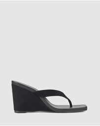 Siren - Melrose Thong Wedges