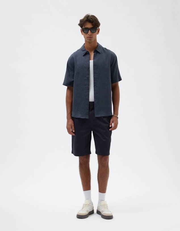 AERE - Euro Resort Linen SS Shirt