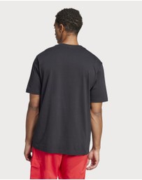 adidas Sportswear - Essentials Linear Single Jersey Tee Mens