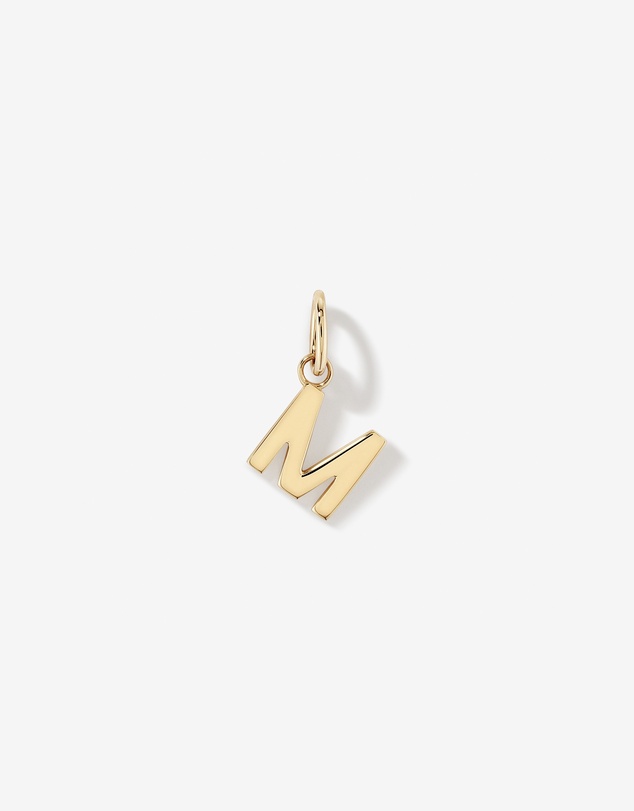 Michael Hill - Letter M Initial Pendant in 10kt Yellow Gold