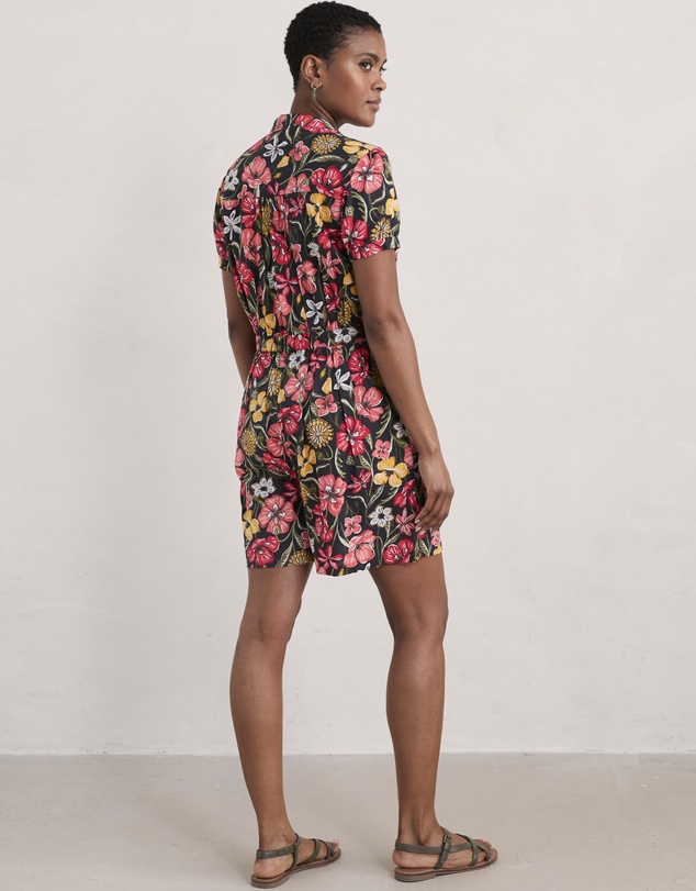 Seasalt - Seasalt Cornwall Multi Stars Align Playsuit