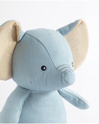 Living Textiles - Large Linen Animal - Eddie the Elephant