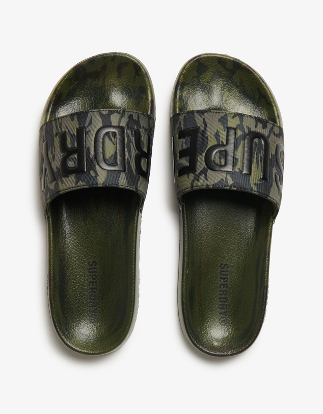 Superdry - Core Camo Pool Slide