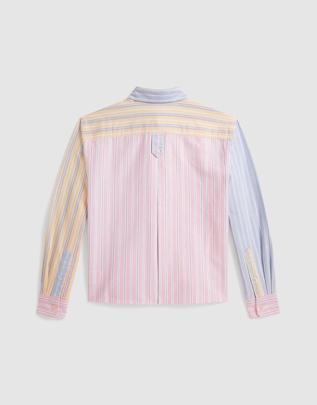 Polo Ralph Lauren - Striped Cotton Oxford Boxy Fun Shirt - Kids