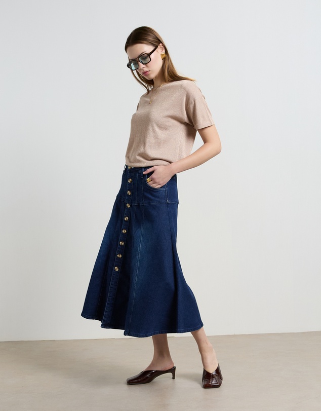 DRICOPER DENIM - Gabby Flare Skirt