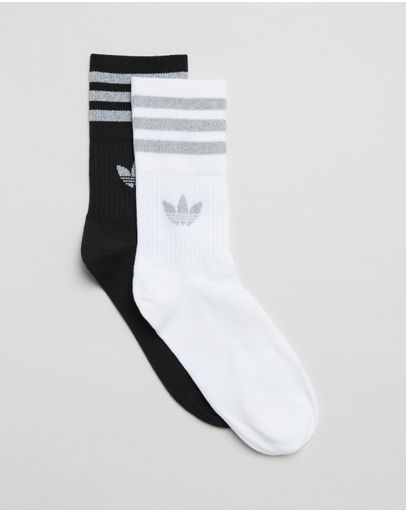 Black, White & Reflective Crystal Clear