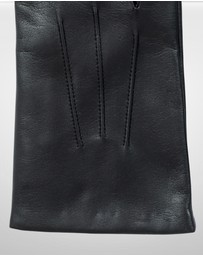 DENTS - Bath Three-Point Cashmere-Lined Leather Gloves