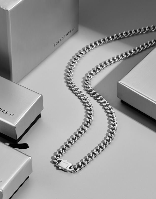 Eclectics - Locked Cuban Chain Necklace