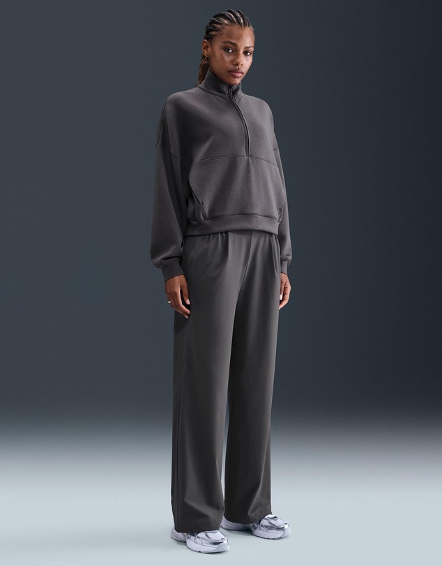 Nike - 24.7 PerfectStretch Dri-FIT High-Waisted Wide Leg Pants