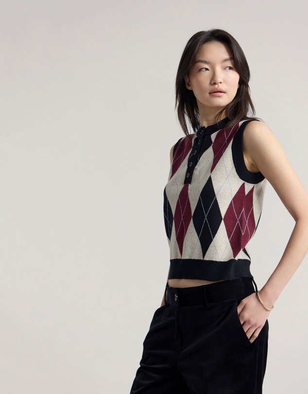 Oxford - Carina Argyle Vest