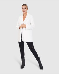 Belle & Bloom - Young Blood Frayed Edge Blazer