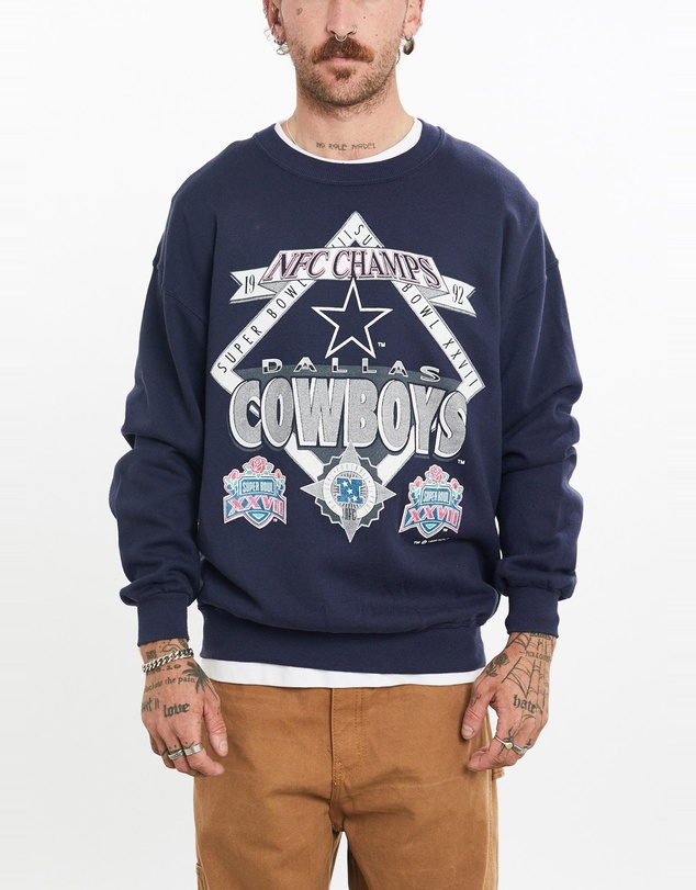 Vintage by The Real Deal - Pre Loved - Vintage 1992 NFL Dallas Cowboys Sweatshirt