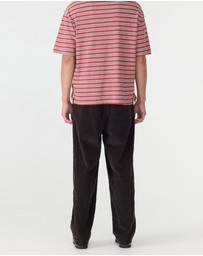 Bassike - Cord Straight Leg Pants