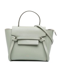 Pre-Loved by Azura Reborn - Pre-Loved celine Refined Grained Leather Handbag with Top Handle and Adjustable Shoulder Strap