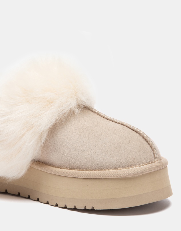 EVERAU - Australian Shepherd Ugg Nordell Cow Suede Upper House Shoes