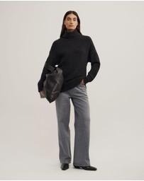 Witchery - Boucle High Neck Knit