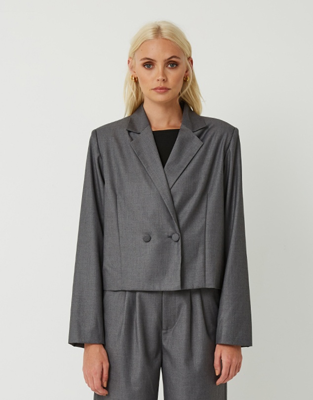 FRIEND of AUDREY - Carter Cropped Blazer