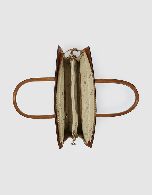 Florence - The Florence Tan Leather Tote Work Bag