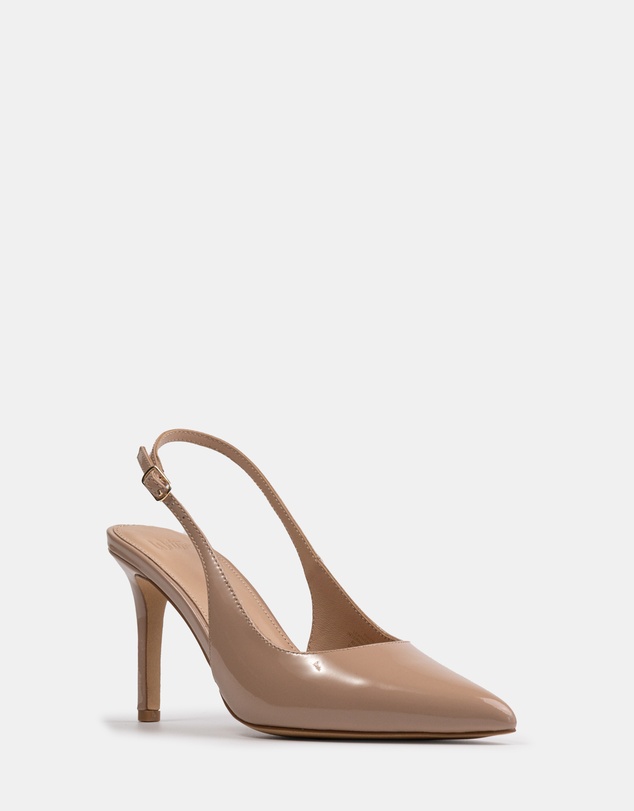 Wittner - Riker Patent Leather Slingbacks