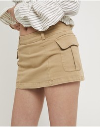 Insight - Cami Cargo Skirt