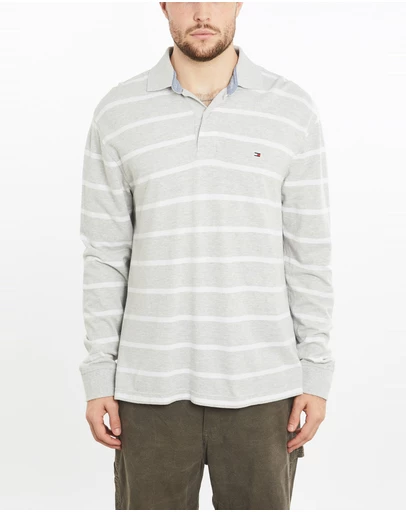Vintage by The Real Deal - Pre Loved - Vintage Tommy Hilfiger Long Sleeve Polo Shirt