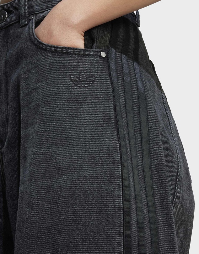 adidas Originals - Adilenium Barrel Leg Denim Pants Womens