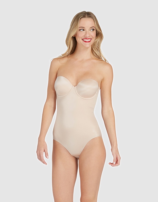 Spanx - SPANXshape™ Suit Your Fancy Strapless Cupped Brief Bodysuit