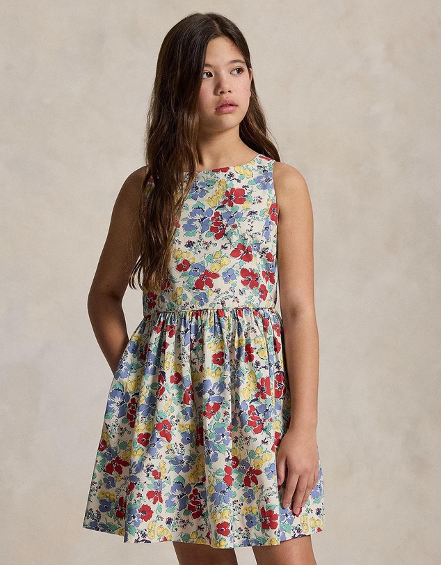 Polo Ralph Lauren - Floral Cotton Dress - Teens