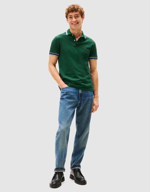 Tommy Hilfiger - Cuff Interest Slim Fit Polo