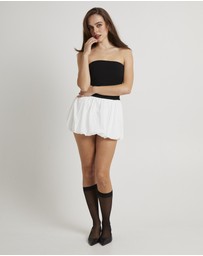 Alice In The Eve - Nori Colour Block Puff Dress