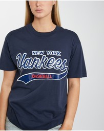 Vintage by The Real Deal - Pre Loved - Vintage 80s MLB New York Yankees Tee