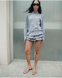 M.N.G - Striped Cotton Shirt