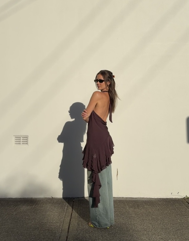 Lover - Samantha Asymmetric Mini Dress