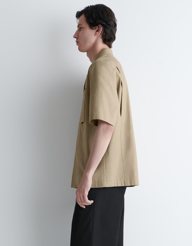 COS - Textured-Cotton Utility Shirt
