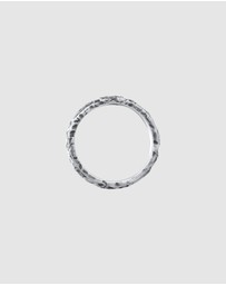 Haze & Glory - ICONIC EXCLUSIVE - Ring Men Emerald Envy 925 Sterling Silver