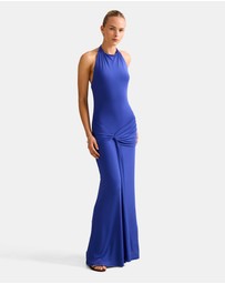 Forever New - Abby Halter Neck Mesh Maxi Dress