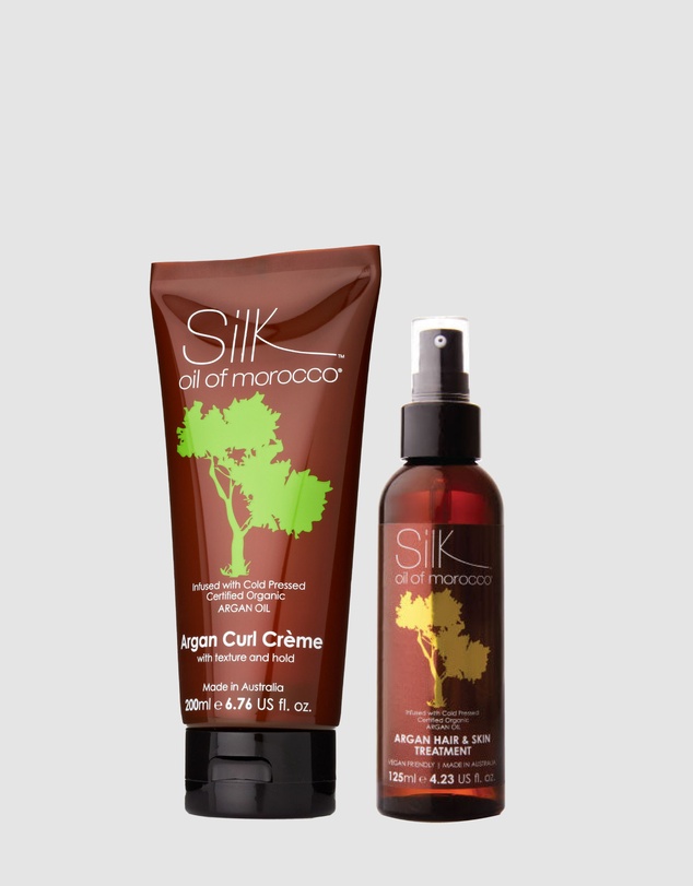 Silk Oil of Morocco - Curly Girl Opt 1 - Value Pack