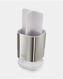 Joseph Joseph - EasyStore™ Steel Toothbrush Caddy (White)