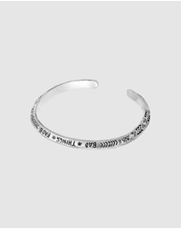 Haze & Glory - ICONIC EXCLUSIVE - Bracelet Bangle The Good Things in 925 Sterling Silver