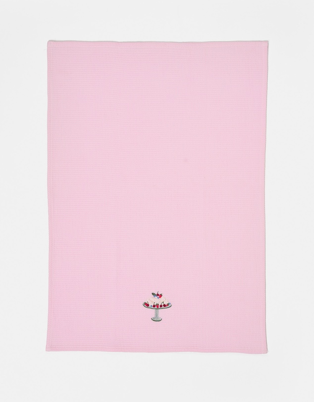 Linen House - Embroidered Tea Towel