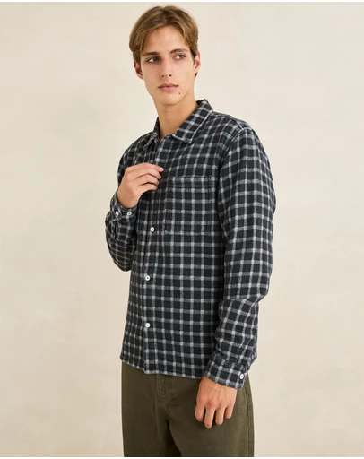 Rhythm - Jacquard Check LS Shirt