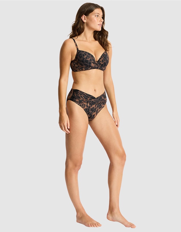 Sea Level Australia - Savanna Cross Front Moulded Underwire Bra