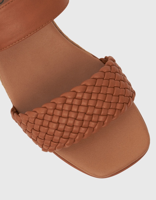 Zeroe - Wider Fit Kenzie Vegan Low Wedge Sandals