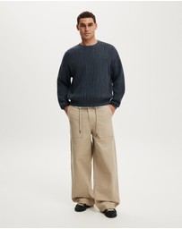 Cotton On - Box Fit Crew Knit