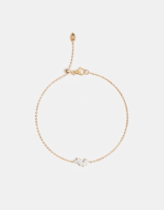 By Charlotte - Crystal Wings Bracelet