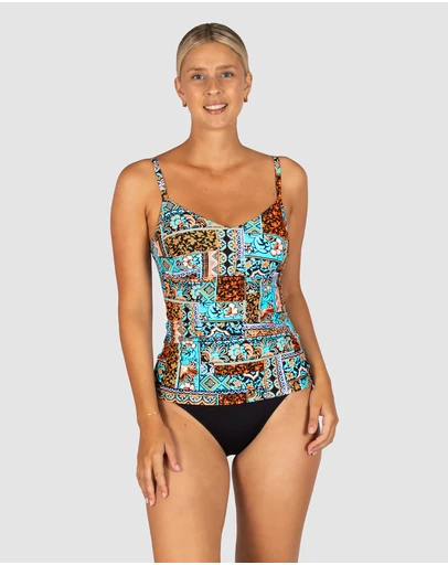 Baku Swimwear - Tulum D-E Cup Underwire Singlet Top