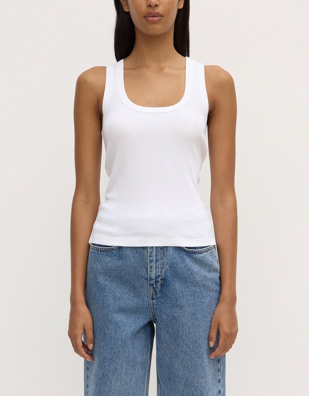 Assembly Label - Robyn Scoop Neck Rib Tank