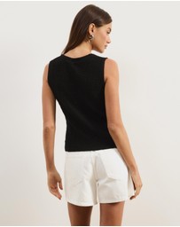 Atmos&Here - Tia Sleeveless Knit Vest