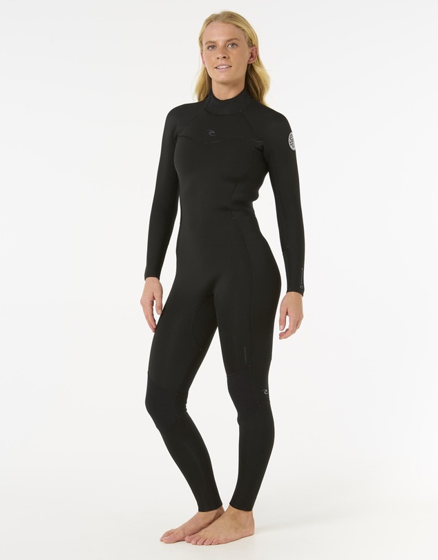Rip Curl - Womens Dawn Patrol 4/3 Back Zip Steamer Wetsuit