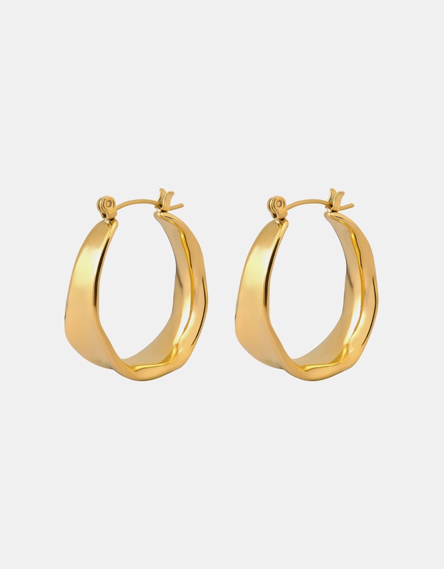 Zoe Olivia - Waterproof Classic Hoop Earrings